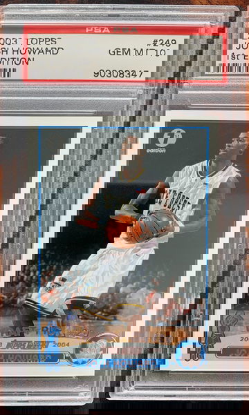 2003-04 Topps 1st Edition Josh Howard PSA 10