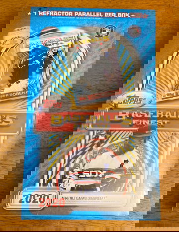 2020 Topps Baseball’s Finest Flashbacks Sealed Hobby Box