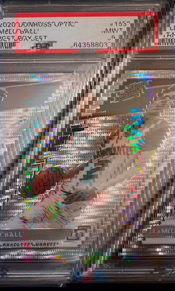 2020 Donruss Optic Lamelo Ball Target Box Set #153 RC Mint PSA 9