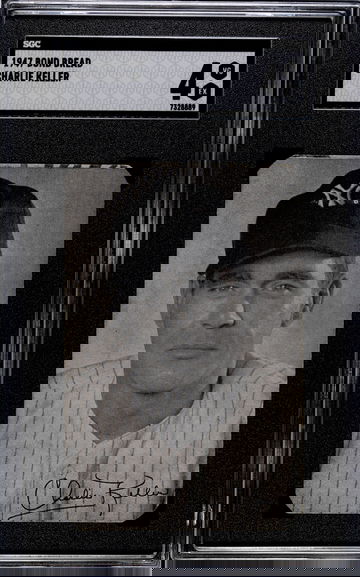 1947 Bond Bread Charlie Keller New York Yankees SGC 4 VGEX