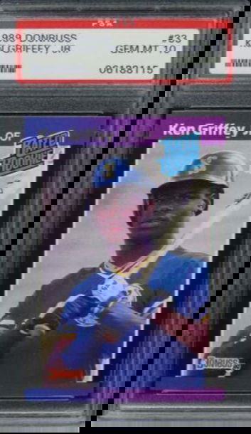 1989 Donruss Ken Griffey Jr. HOF ROOKIE RC #33 PSA 10