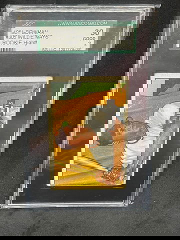 1951 Bowman Rookie Willie Mays RC SGC 2