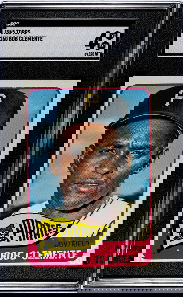 1965 Topps Roberto Clemente SGC 4