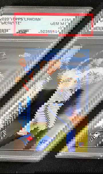 2020 Topps Chrome 150 Bo Bichette PSA 10