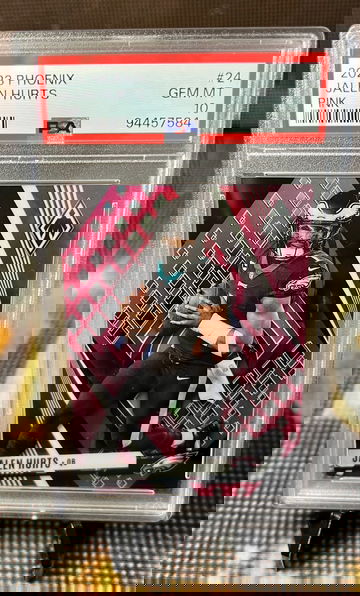 2023 Phoenix #24 Pink /175 Jalen Hurts PSA 10