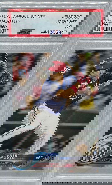 2018 Topps Update Juan Soto PSA 10