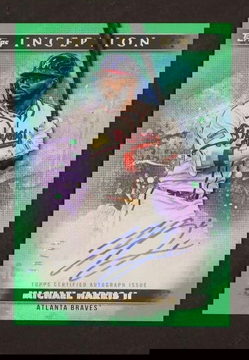 2024 Topps Inception Michael Harris II Base Rookie & Emerging Star Auto /75