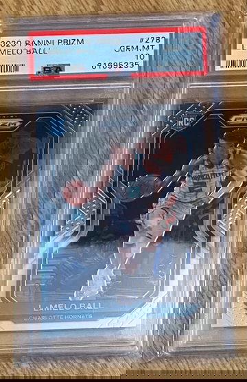 2020-21 Prizm Lamelo Ball #278 PSA 10 Gem Mint