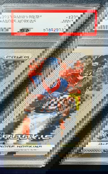 2013 Prizm Football DeAndre Hopkins RC PSA 9 Mint