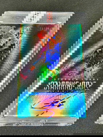 2014 Stephen Curry Panini Gala Starring Role Holo Auto /40 SEALED #8 Autograph SP Signature