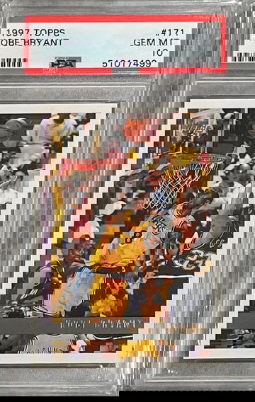 1997 Kobe Bryant Topps #171