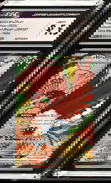 2025 Pokémon Destined Rivals Ultra Rare Ho-Oh #209/182 EX Holo CGC 9.5