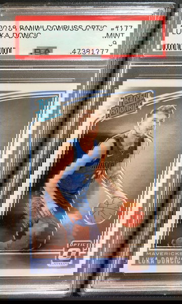 2018 Optic #177 Luka Doncic Rookie Card RC