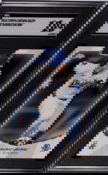 2024 Topps Ohtani 50/50 #83 Shohei Ohtani 50/50 SGC 10