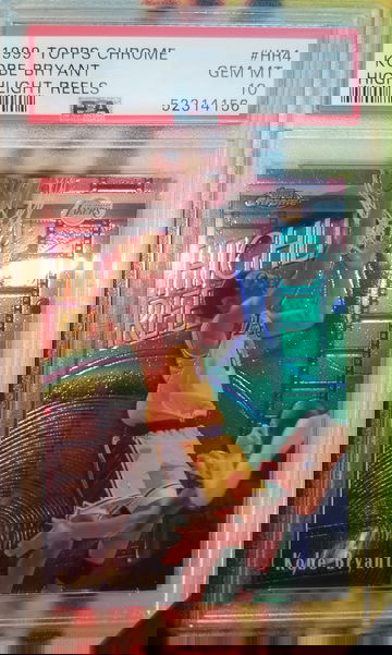 1999 Topps Chrome #HR4 Kobe Bryant PSA 10