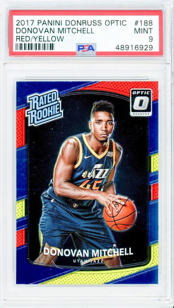 Donovan Mitchell Red Yellow