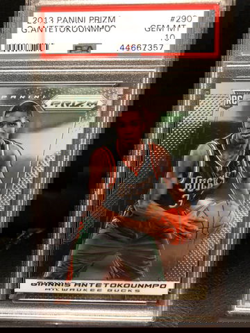 Giannis Antetokounmpo 2013 Prizm PSA 10