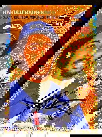 Harold Baines  2023 Topps Chrome  Platinum  /150  #266  Speckle Refractor  Whitesox