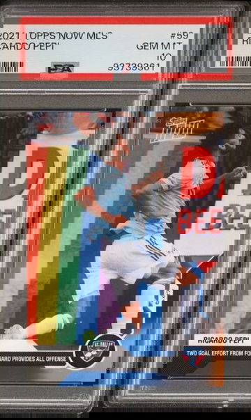 2021 Topps Now MLS #59 Ricardo Pepi PSA 10 - pop 5