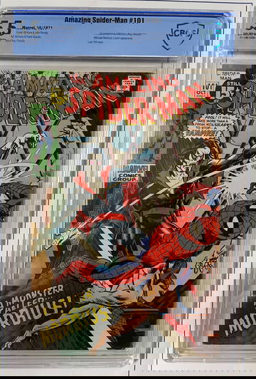 Amazing Spider-Man #101 CBCS 5.5 1st Appearance of Morbius