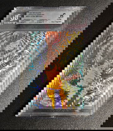 1997/98 NBA Hoops Kobe Bryant #163/500 High Voltage 500 BGS 6 Lakers