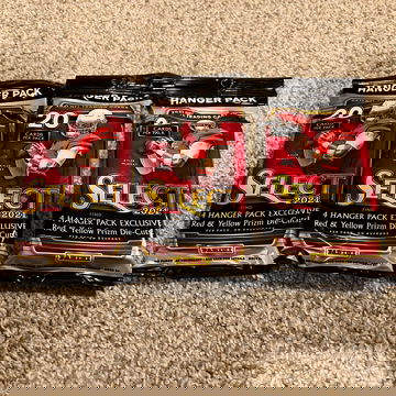 3 Panini 2021 Select Football Hanger Packs