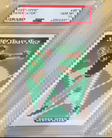 Derek Jeter 93 Topps PSA 10