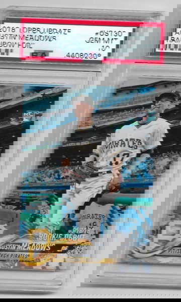 Austin Meadows 2018 Topps Update Rainbow PSA 10