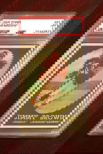 1958 Topps - Jim Brown RC PSA 7