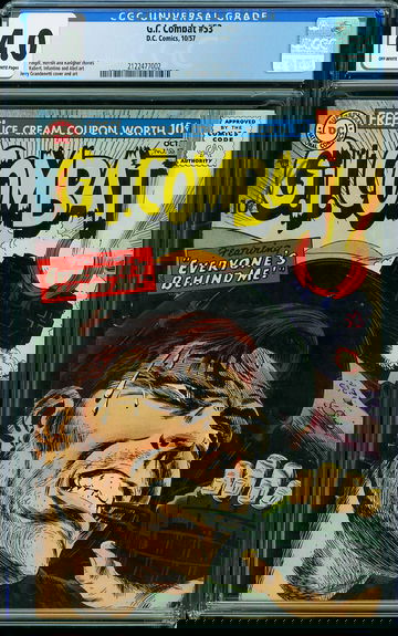 G.I. COMBAT #53, CGC 4.0 VG