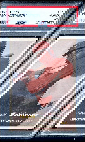 FRANK ROBINSON 1957 Topps #35 Rookie RC PSA 4 VG-EX