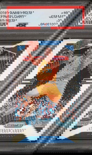 2019 Prizm Stephen Curry Silver PSA 10