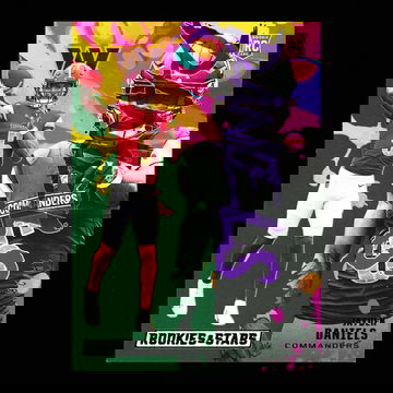 2024 Panini Rookies & Stars Jayden Daniels Rookie Green Commanders 19/25 #RE-JDS