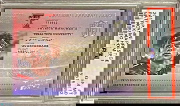 PSA 10 RC Patrick Mahomes 2017 Panini Passport NFL Shield Horizontal Rookie RARE