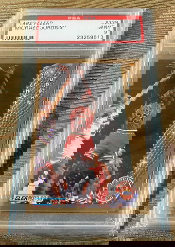 1992 Fleer Michael Jordan PSA 9