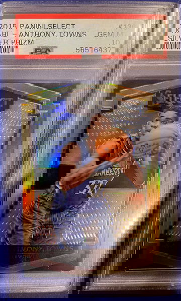 2015 Panini Select KARL- ANTHONY TOWNS PSA GEM MT 10