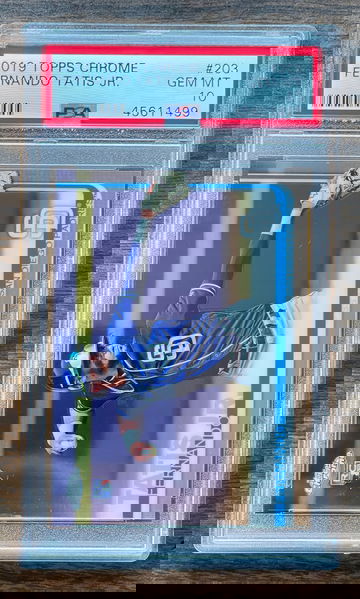 2019 Topps Chrome Fernando Tatis Jr #203 PSA 10