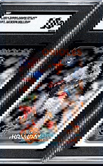 2024 Topps Complete Set #697 Jackson Holliday SGC 10