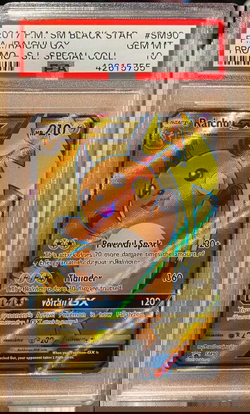 Pokémon/Pokemon - 2017 Shining Legends Raichu Full Art GX