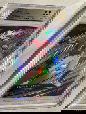 2019 Select Kyler Murray Field Level Silver Prizm BGS 9.5 Gem + 10 Centering