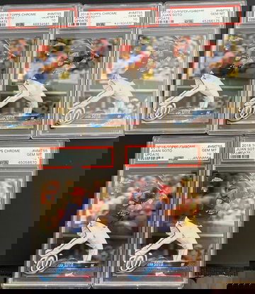 Juan Soto Lot of (5)