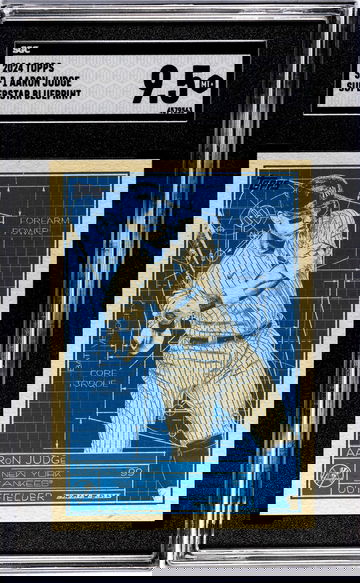 2024 Topps #SB-1 Aaron Judge Superstar Blueprint SGC 9.5