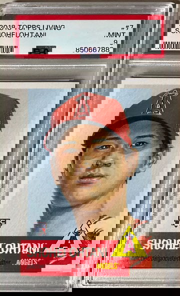 2018 TOPPS LIVING #7 SHOHEI OHTANI RC MINT