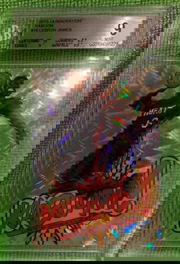 LeBron James 2013-14 Panini Kaboom!
