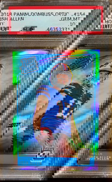 Josh Allen Optic Holo Rookie Card - PSA 10 Gem Mint!