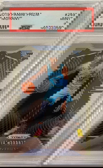 2019 Ja morant prizm mint 9 #249 rc