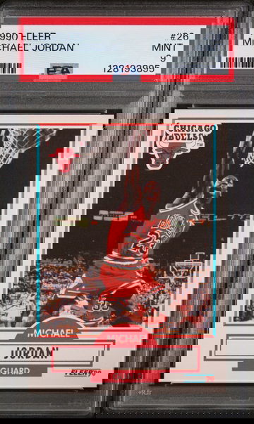 1990 Fleer Michael Jordan #26 PSA 9