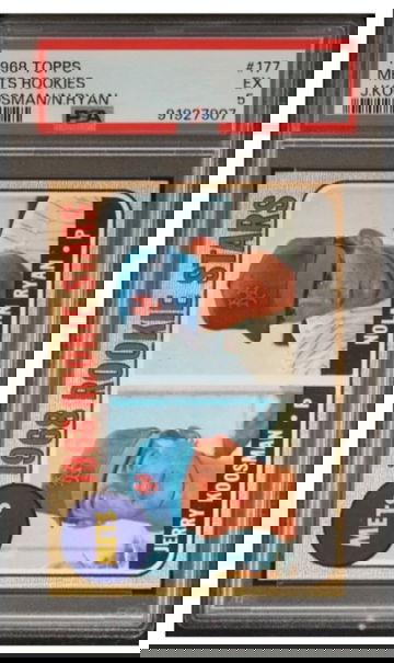 1968 Topps Mets rookies  Nolan Ryan Jerry Koosman PSS 5. 