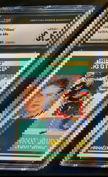 1991-92 Pinnacle Pavel Bure Graded Future HOFer Low POP!