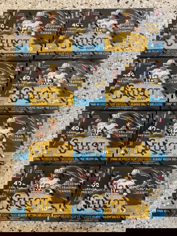 2020 Select NFL Football Mega Box Lot of (8)